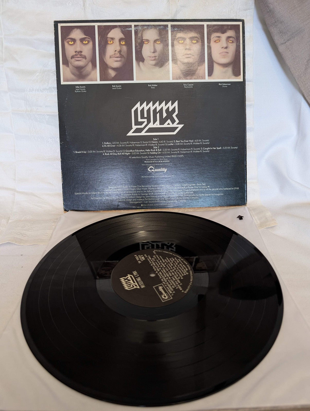 LYNX- MISSING LYNX- LP-CAN-#SV 1933-V