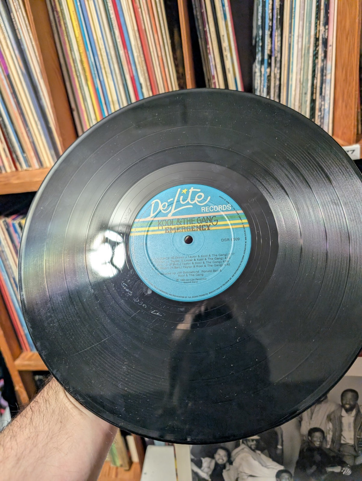 KOOL & THE GANG EMERGENCY 12" LP  VINYL RECORD DE LITE 19846