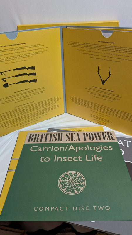 The Compleat Illustrated British Sea Power Vol 1 Box Set 2x LP 6x CD, DVD