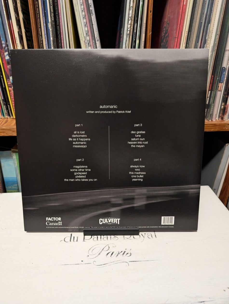 Krief automanic   LP Record Vinyl Album 12"1