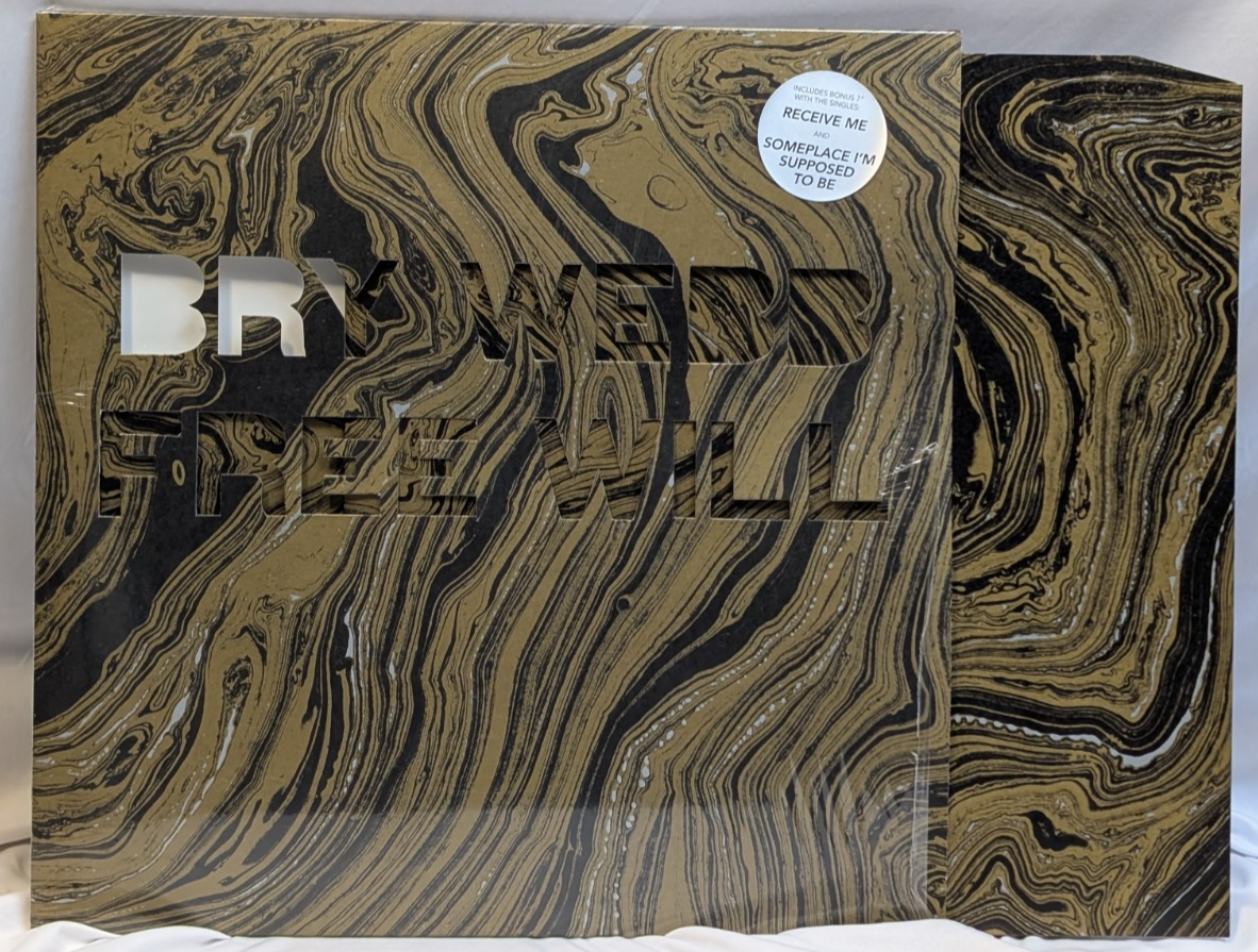 BRY WEBB  FREE WILL   12" + 7" RECORD   ALL INSERTS0