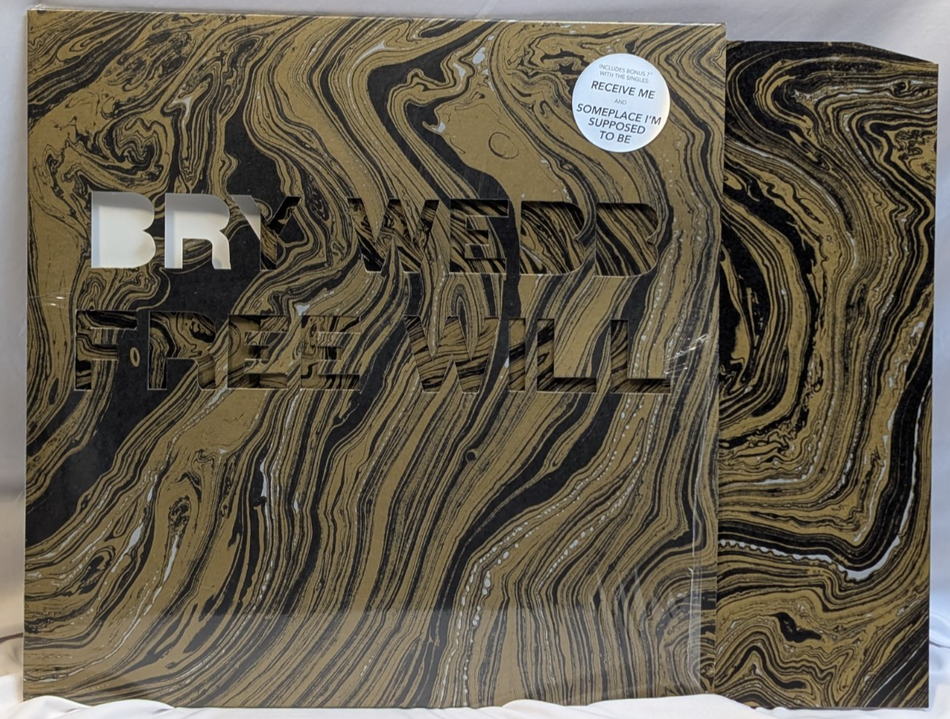 BRY WEBB  FREE WILL   12" + 7" RECORD   ALL INSERTS0