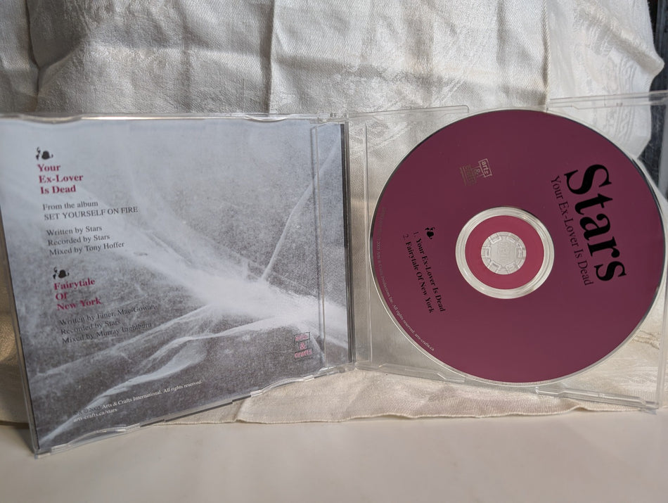 Stars  Your Ex Lover Is Dead  2005 – Canada, CD, Promo   autographed1