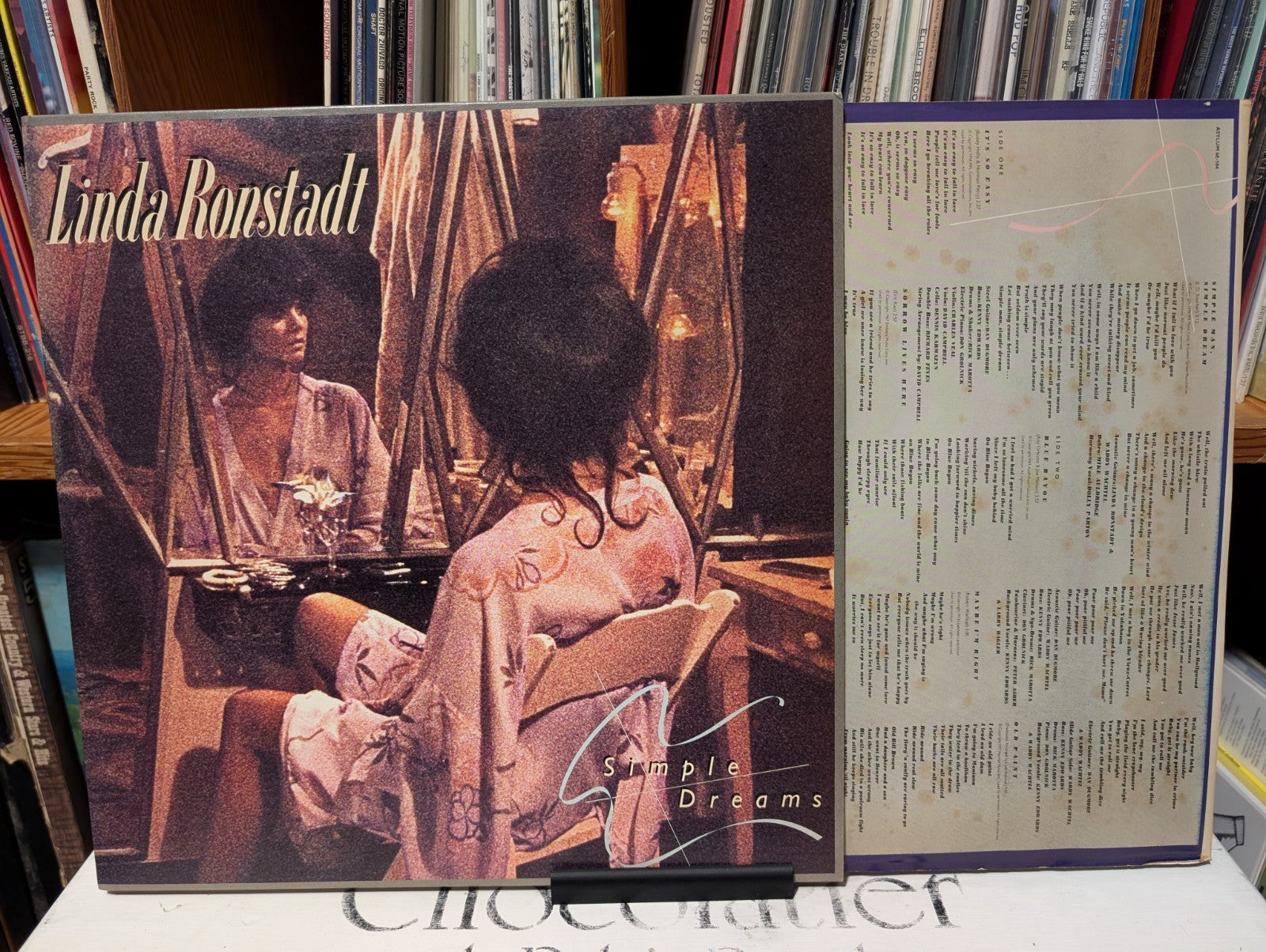 Linda Ronstadt Simple Dreams 1977 12" LP Rock asylum 6E 104 Record0