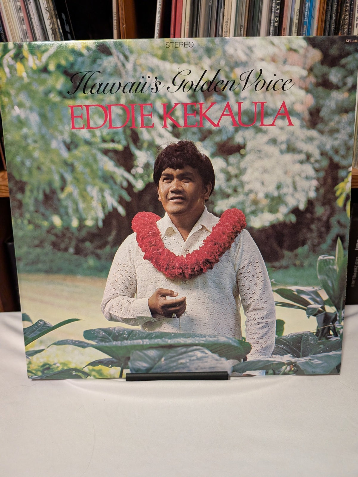 Eddie Kekaula, LP, VG, Hawaii's Golden Voice, KPL 1001 (singed, not verified)0