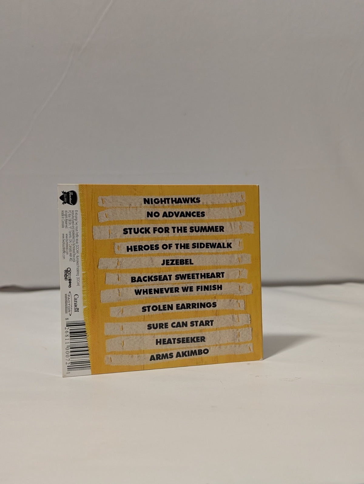 Two Hours Traffic - Little Jabs - CD - 2007