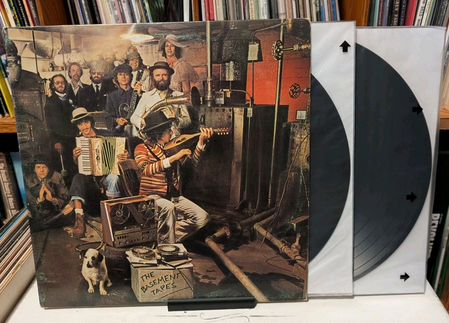 Bob Dylan & The Band The Basement Tapes Vinyl LP 1975 Folk Rock 2 Discs GF15