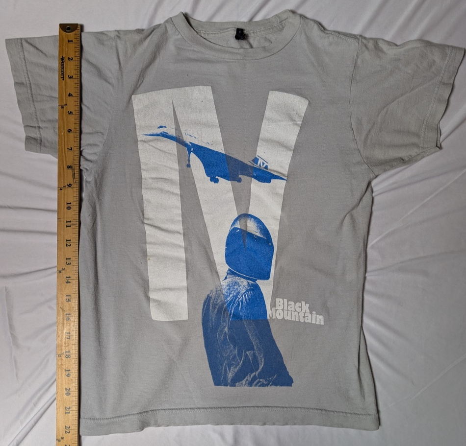 Black Mountain  Band Tee   Sz Small   OOP rare1