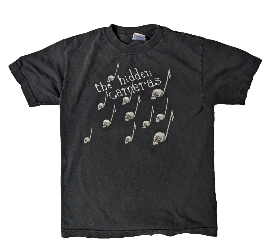The Hidden Cameras   Band Tshirt  Size Small  Canadian Indie0