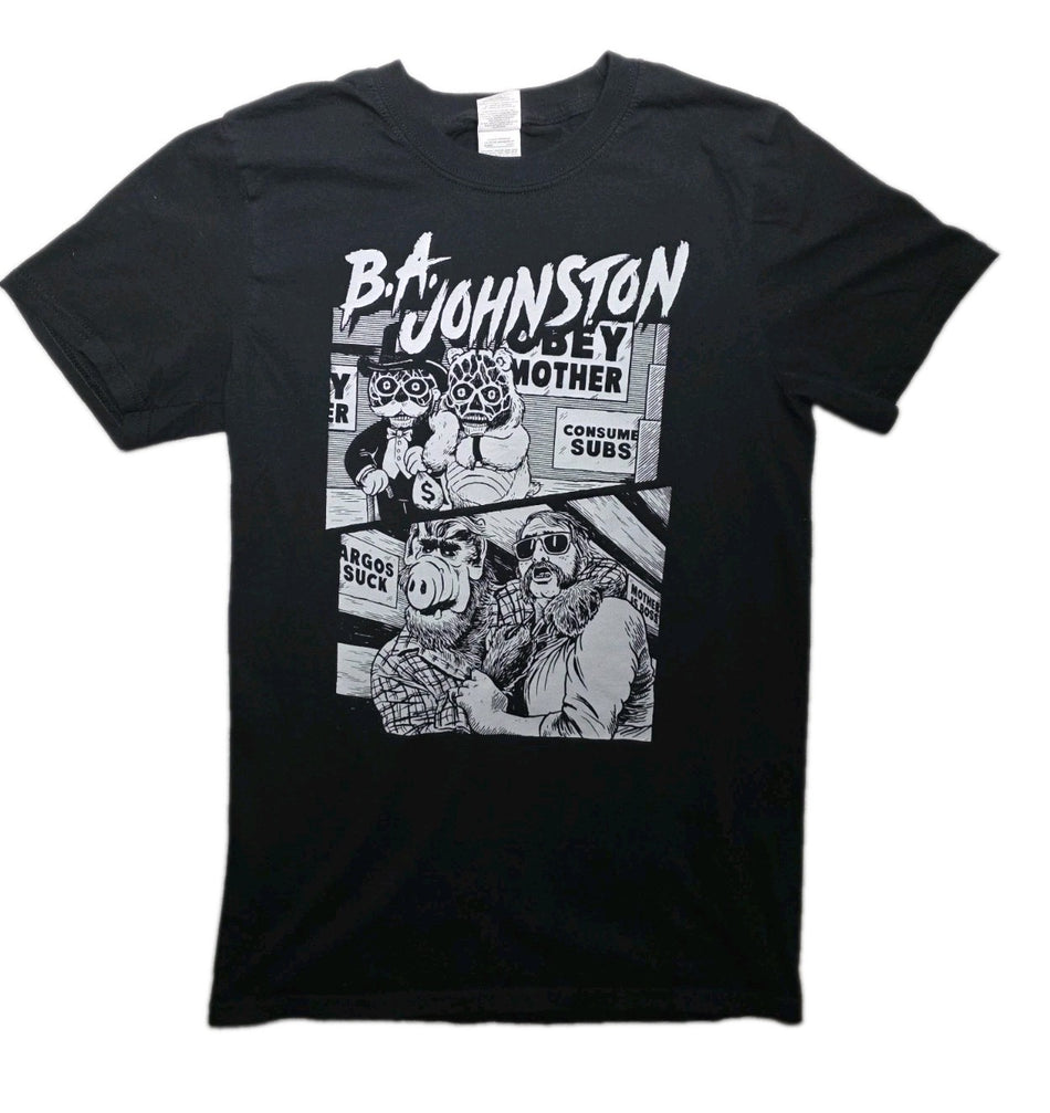 B.A. Johnston   Band Tee   Size Small0