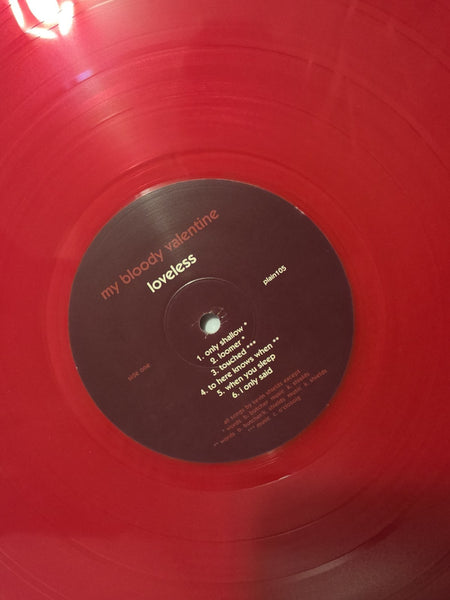 My Bloody Valentine - Loveless US  #1000 RED vinyl LP 2009 - Cleaned & Tested10