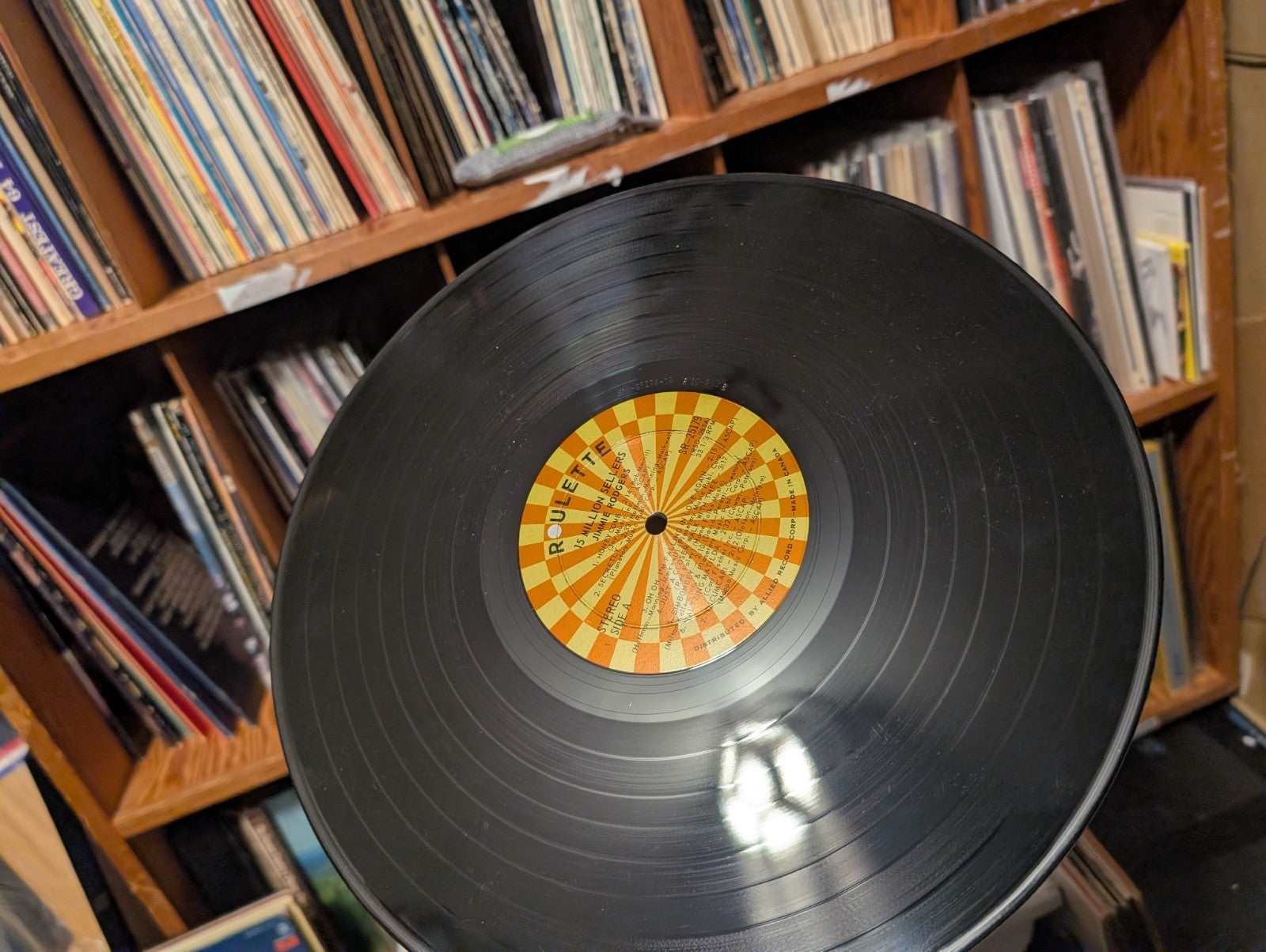 JIMMIE RODGERS 15 Million Sellers 1963 Roulette SR 25179 stereo3