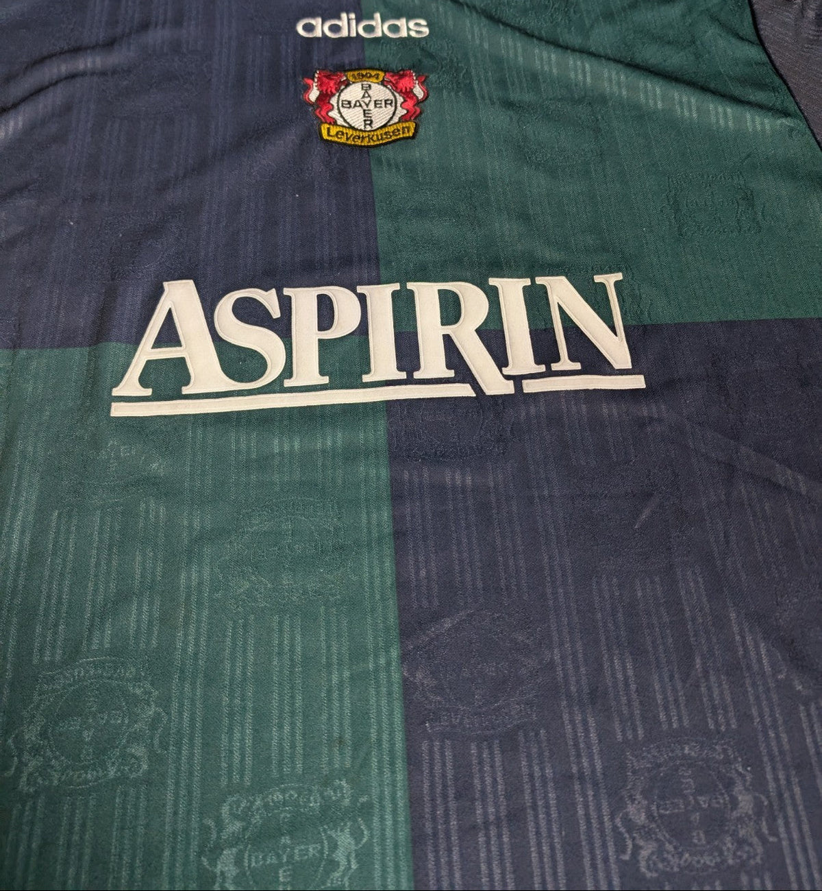 Bayer Leverkusen - 1997 1998-  Away Trikot Jersey - Vintage - SzXL