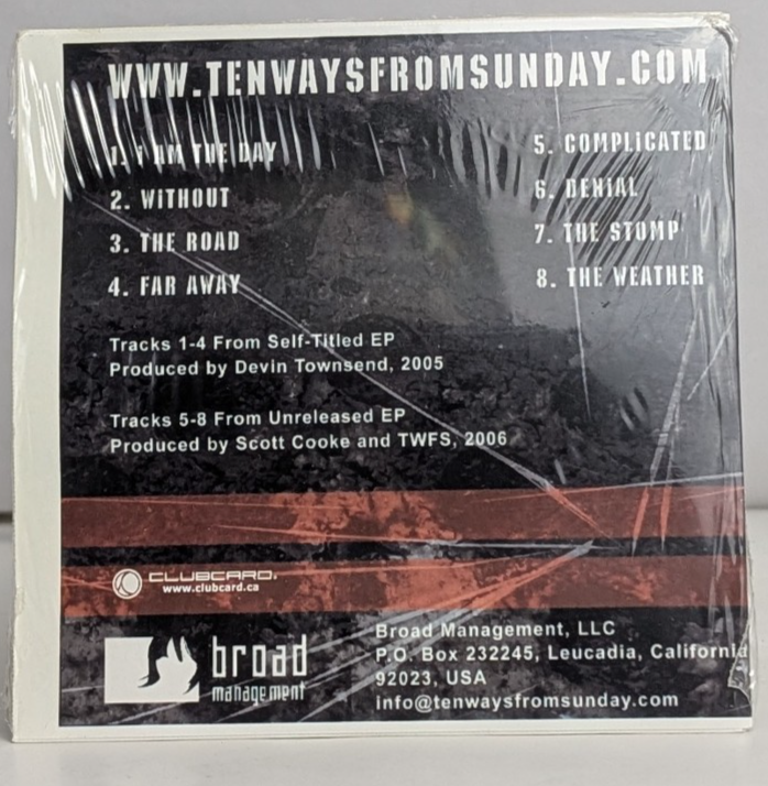 HBI Canada Limited Promo CD   10 Ways From Sunday 2006 1