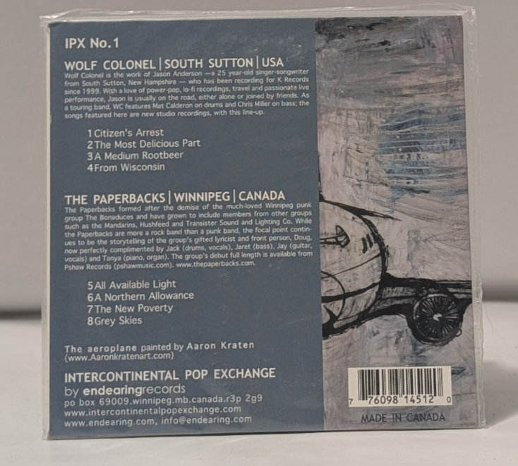 International Pop Exchange No.1 - CD - w/OG Button - Sealed -2003