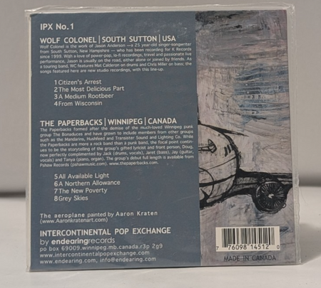 International Pop Exchange No.1 - CD - w/OG Button - Sealed -2003