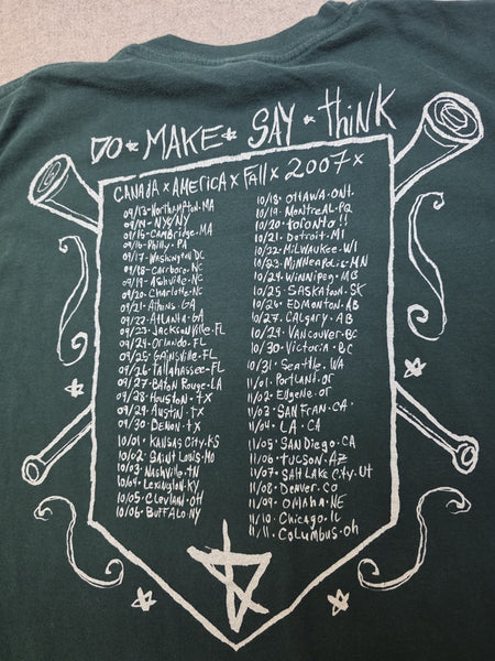 Do Make Say Think   Rust Tour Shirt   2018  Size Large   3