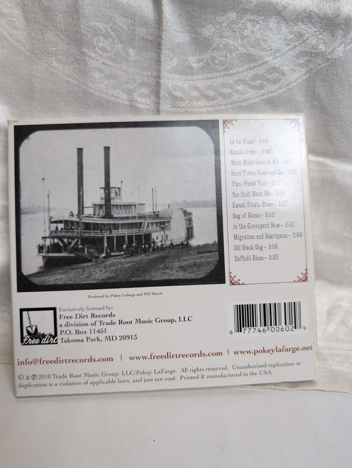 Riverboat Soul by Lafarge, Pokey & South City Three (CD, 2010)