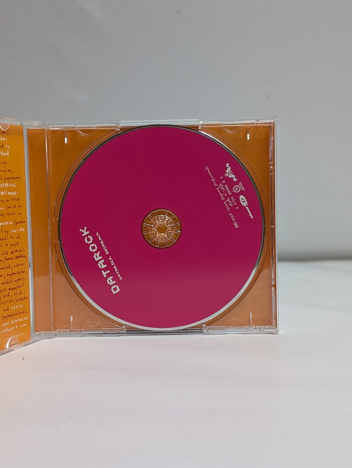 Data Rock - CD - Album- 2007 - *AUTOGRAPHED*