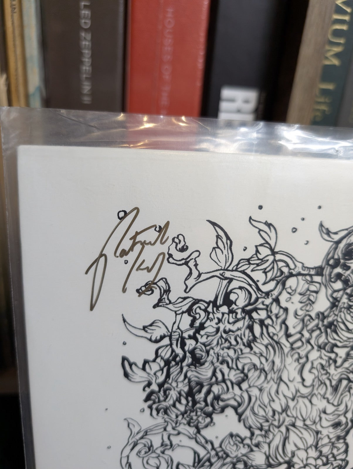 Krief– Hundred Thousand Pieces 2013 Rare Jacket Variant   Autographed   Record2
