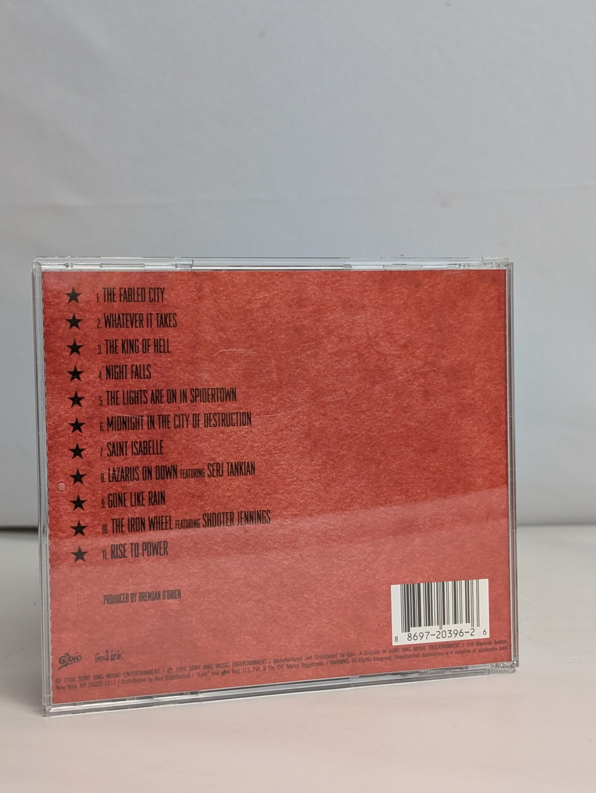 The Fabled CityTom Morello: The Nightwatchman*2008 – Canada*AUTOGRAPHED*