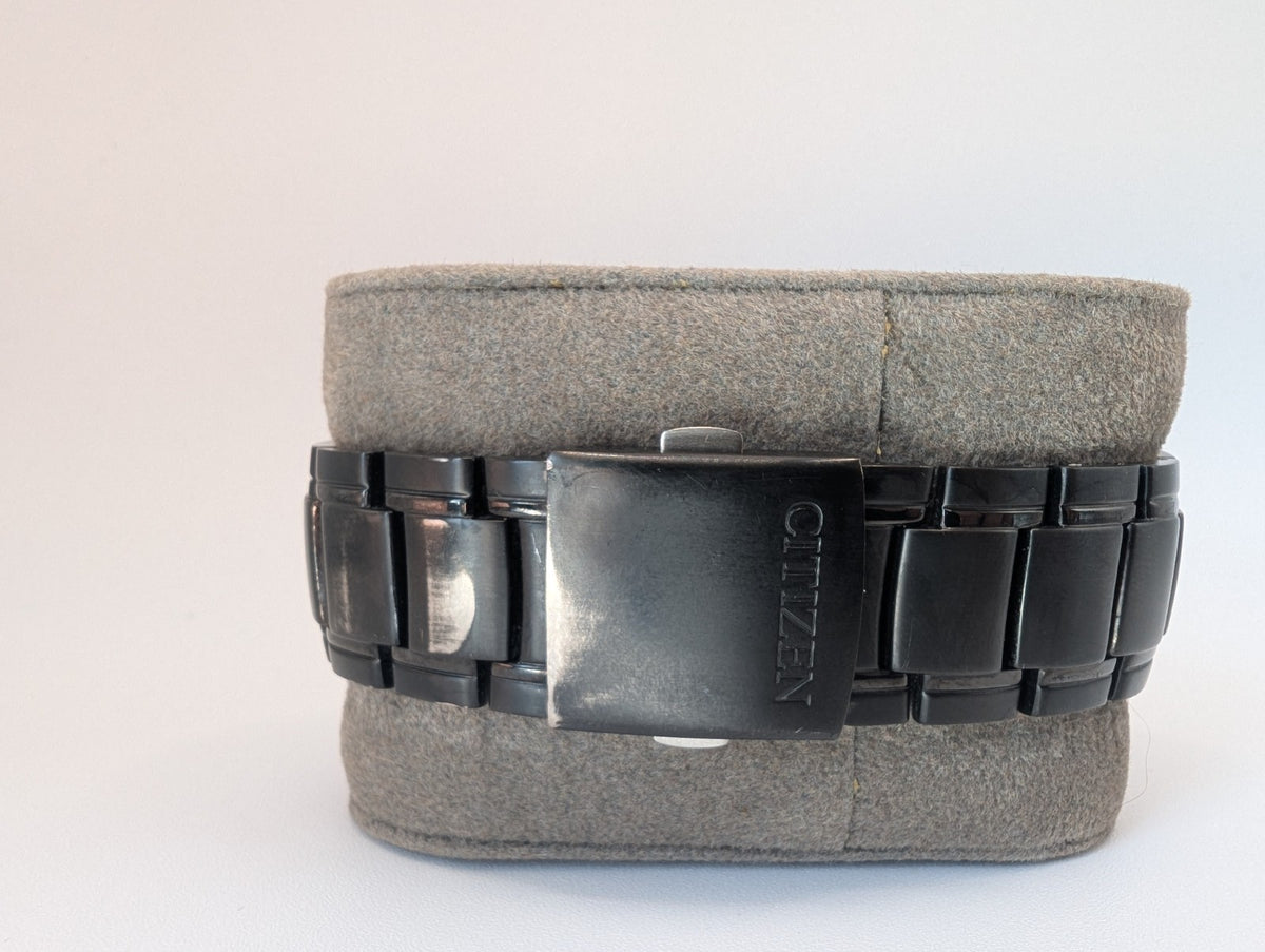 Citizen Eco Drive Titanium Chronograph Sapphire WR 100m Mens Watch B612 s0783424
