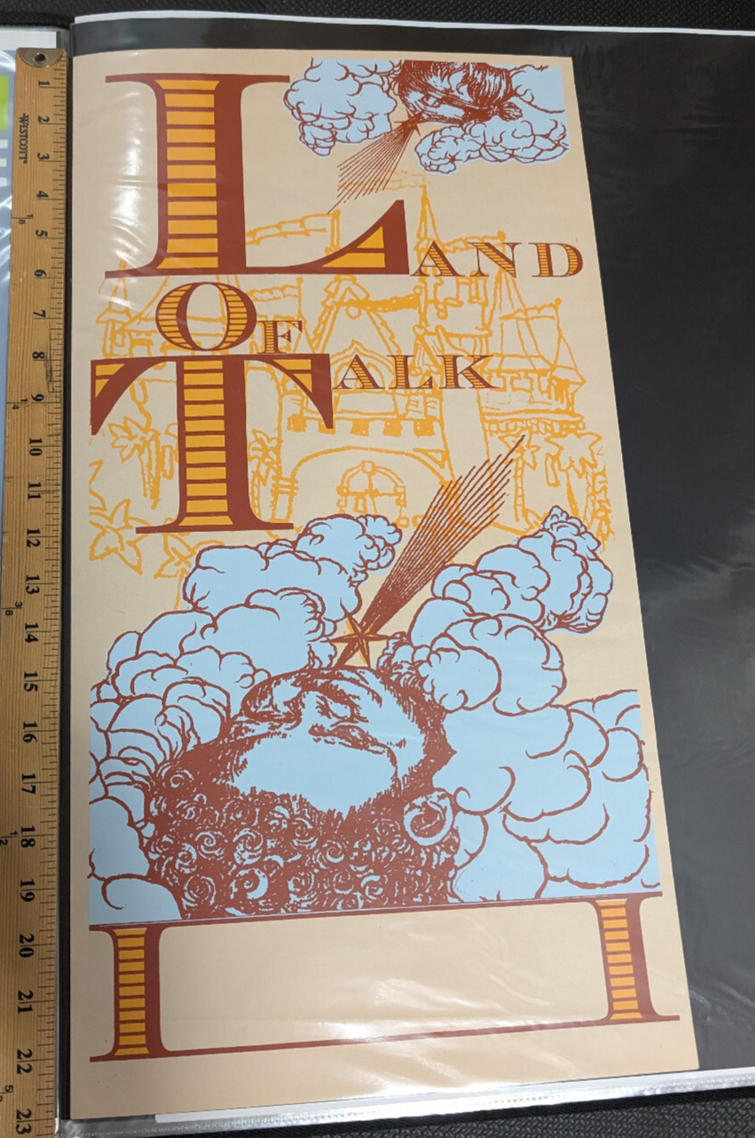 Land of Talk   Blank Gig Poster 0