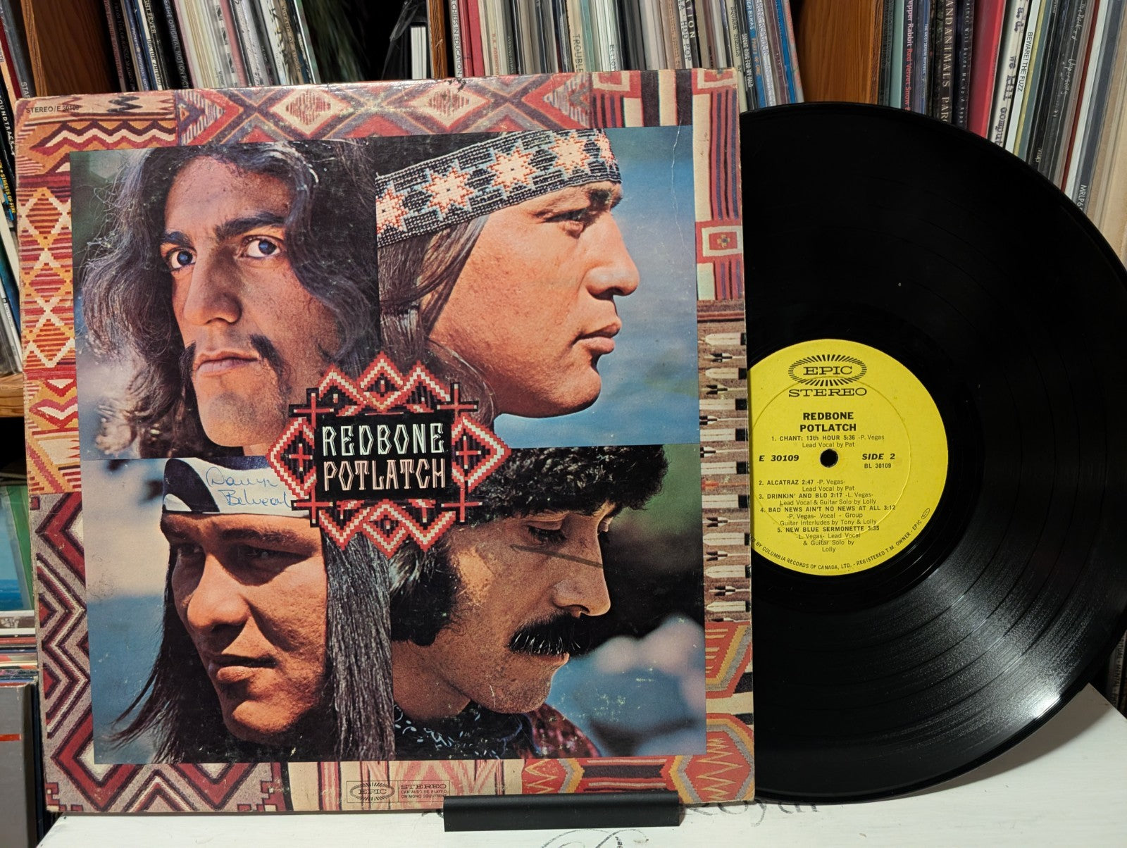 Redbone   Potlatch (Vinyl Record LP) 1970  Canada0