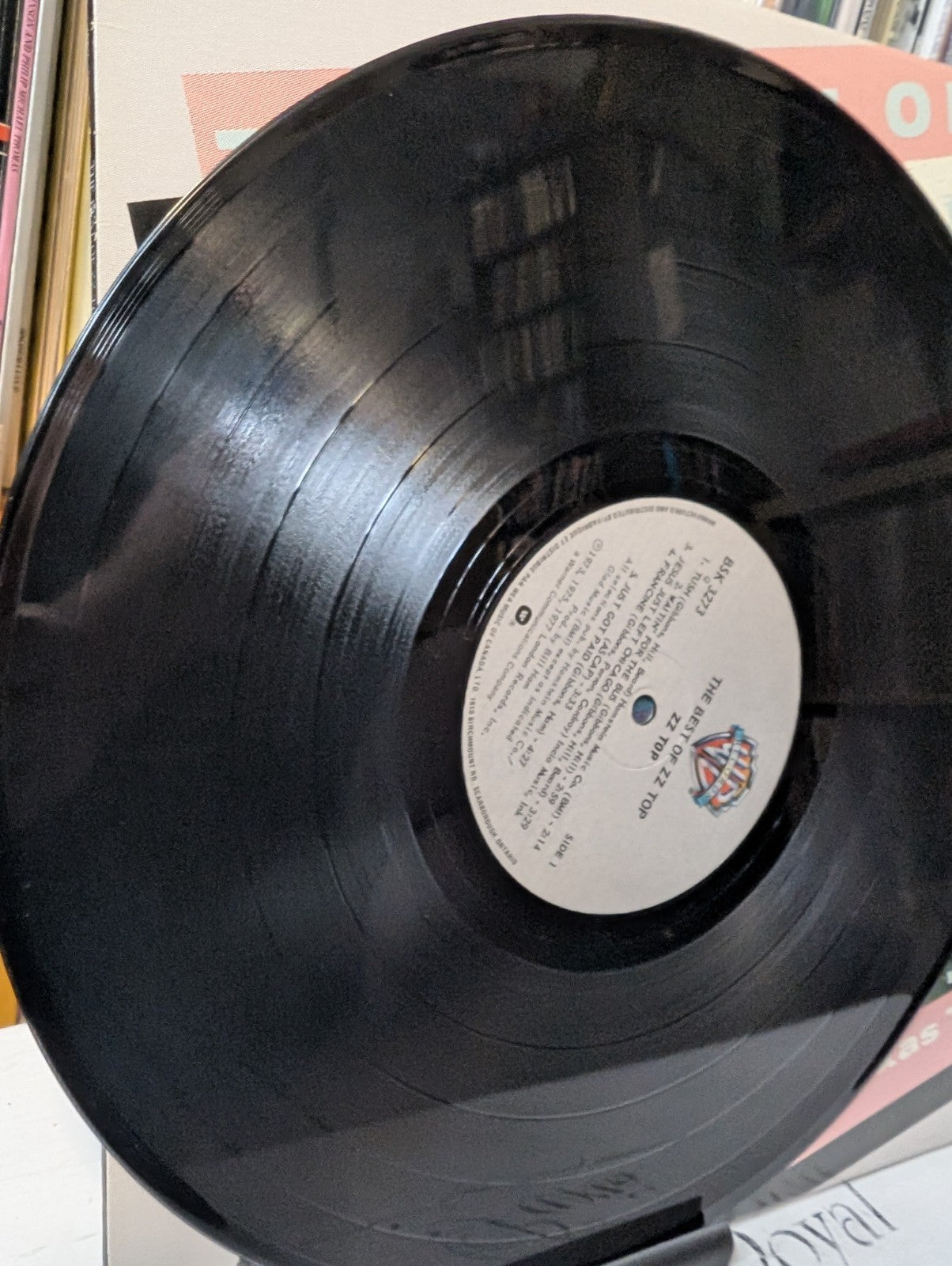 The Best Of ZZ Top    Record LP 1977 Canada BSK 3273 Warner Bros   12"5