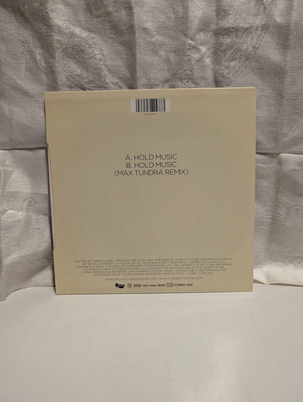 ARCHITECURE IN HELSINKI - 7" RECORD 