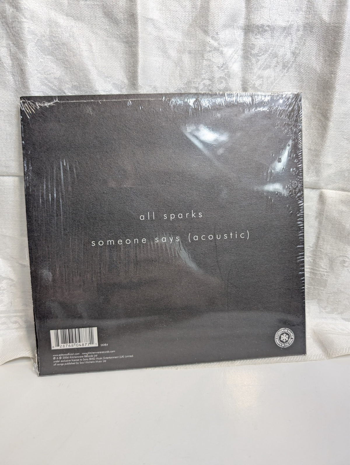 EDITORS - ALL SPARKS -7" RECORD -UK