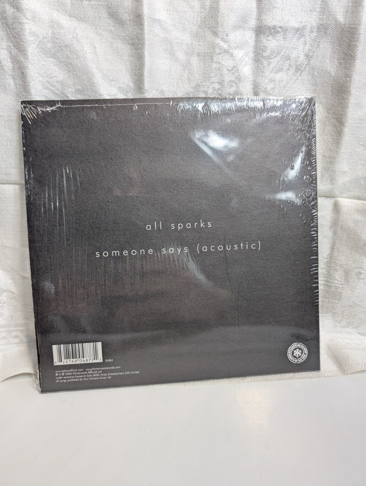 EDITORS - ALL SPARKS -7" RECORD -UK