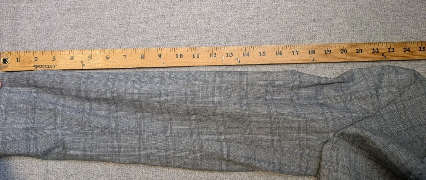 Topman Suit Jacket (34) + Pants (30R)   Grey Plaid6