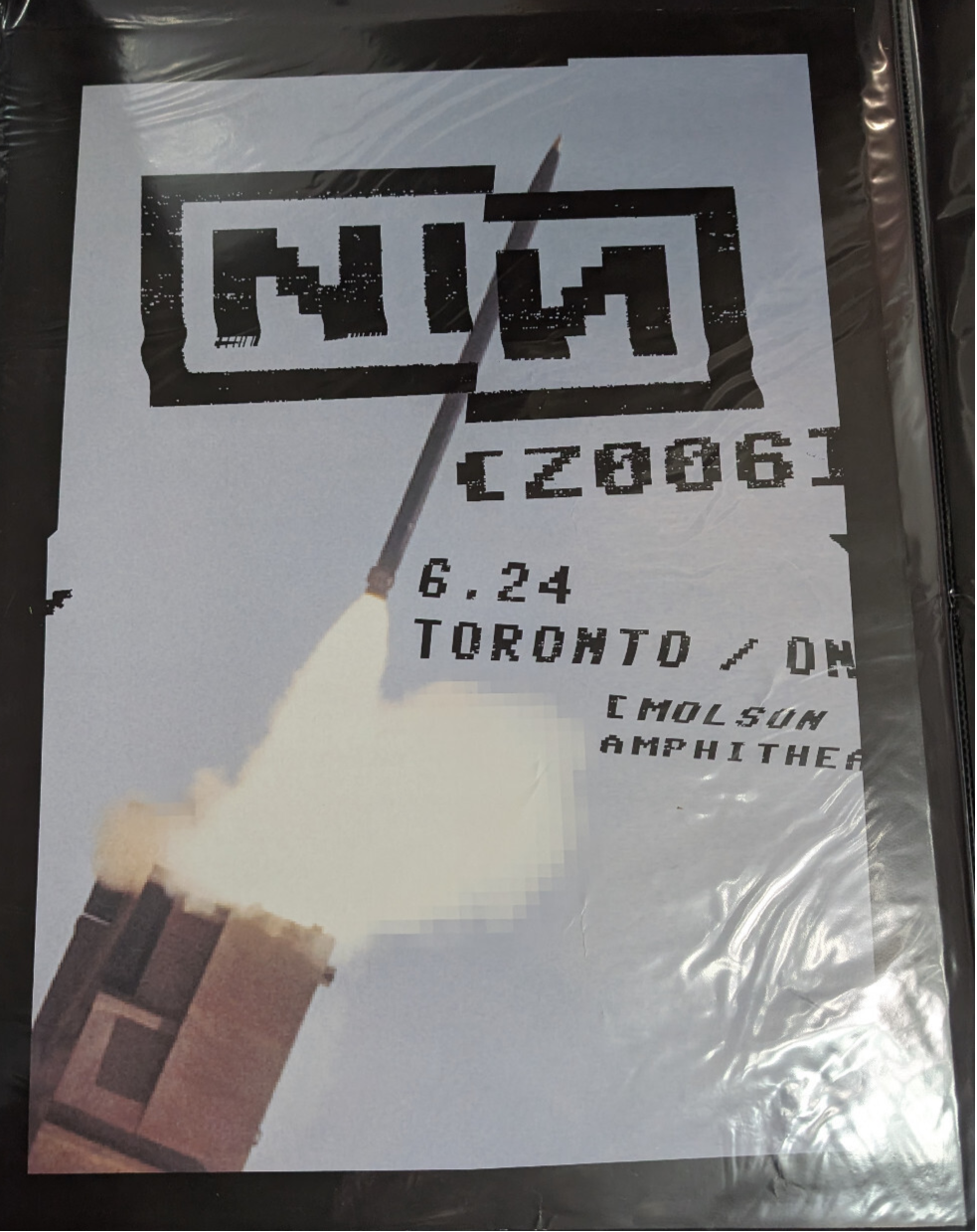 NIN - 2006 Tour Poster - Toronto -