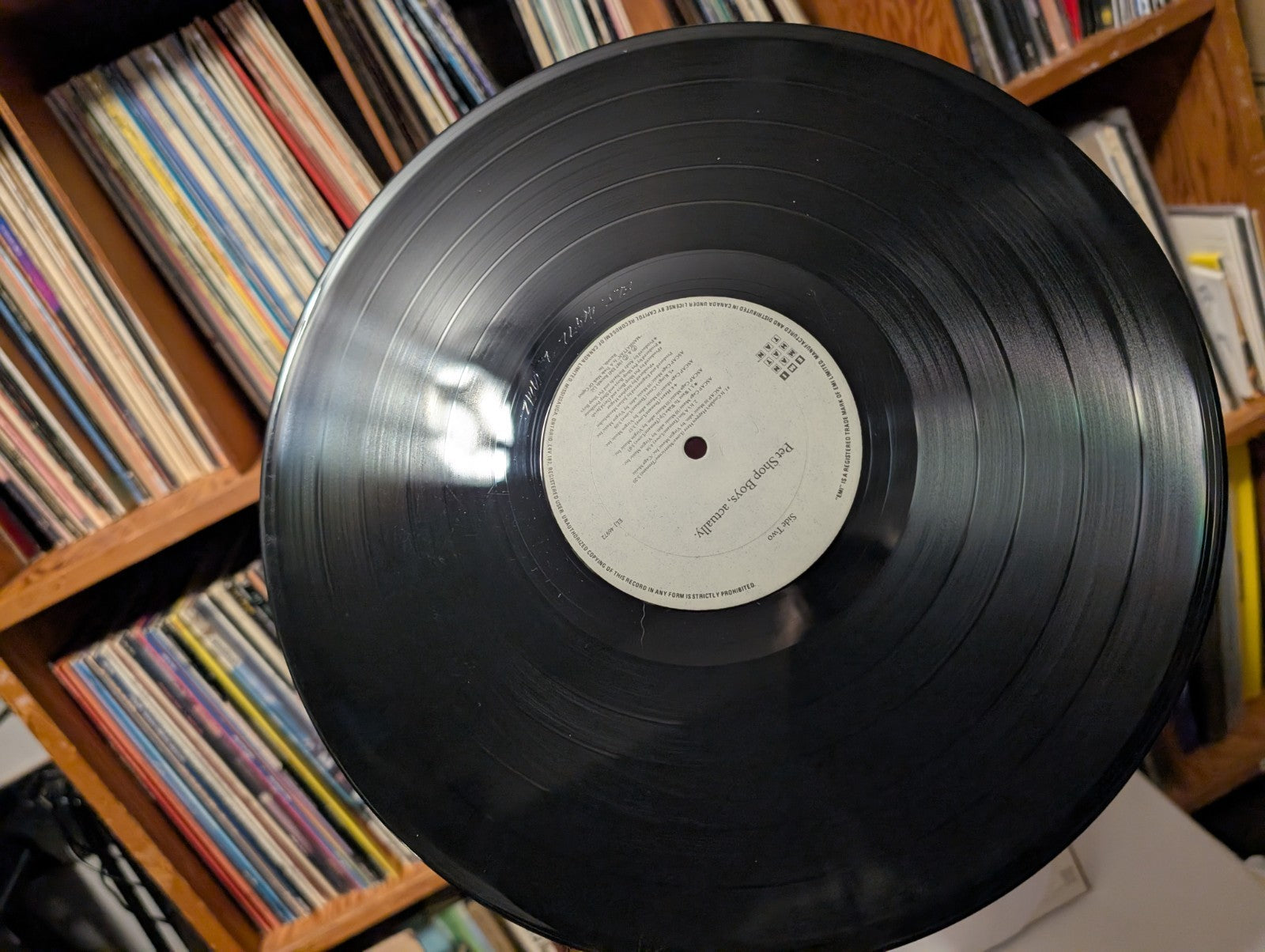 Pet Shop Boys – Actually, 1987 LP, EMI Canada ELJ 469727