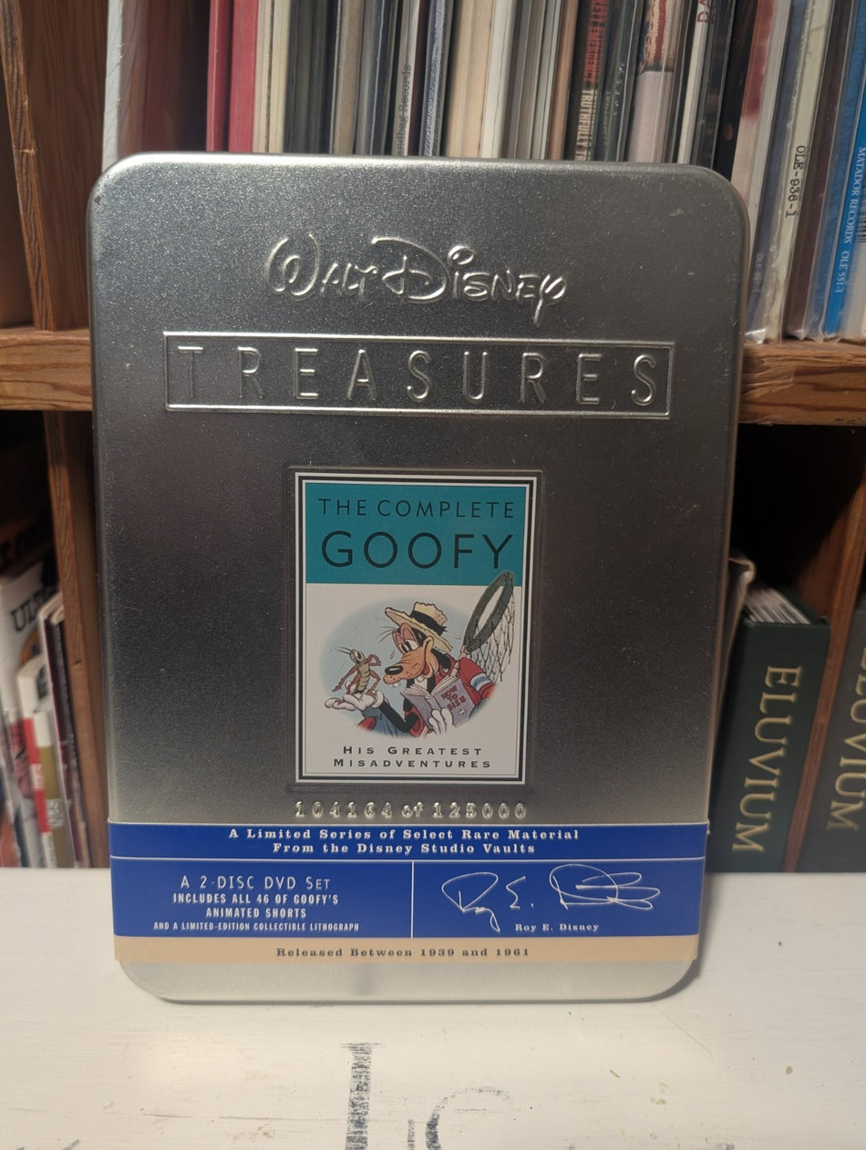 WALT DISNEY TREASURES Complete Goofy 1940 1960 DVD 2 Disc SET In NUMBERED TIN !0