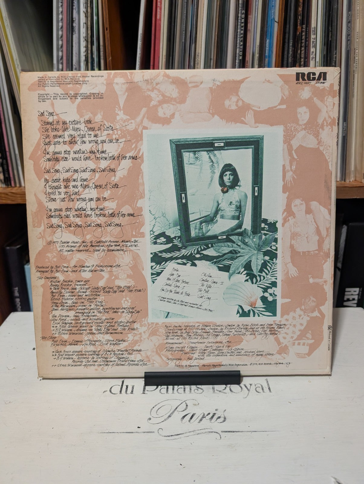 Lou Reed   Berlin, RCA Victor Dynaflex Canada 1973 LP VG/VG+1