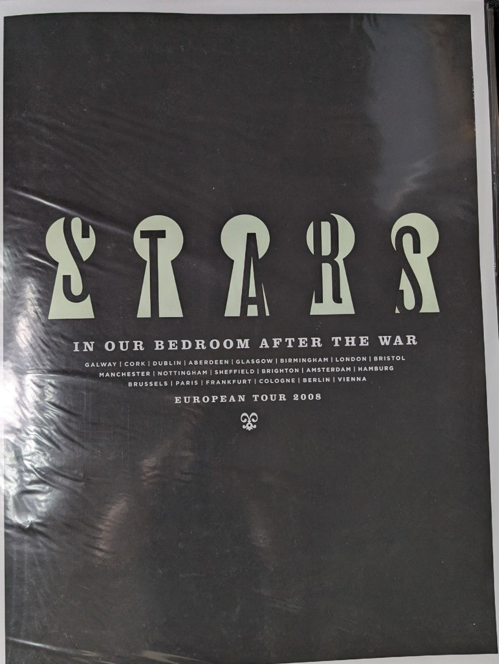 Stars - 2008 European Tour Screen Print - 