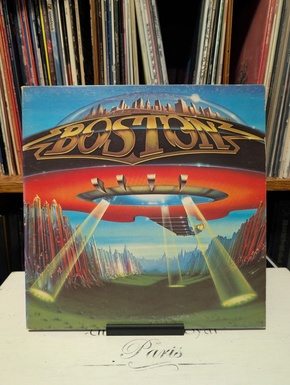 BOSTON Don't Look Back USED 1978 LP Rock Vinyl Record EPIC 350500