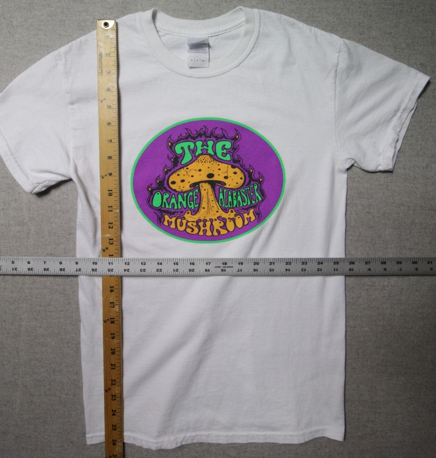 The Orange Alabaster Mushroom - T-shirt - Rare Print - SizeSmall4