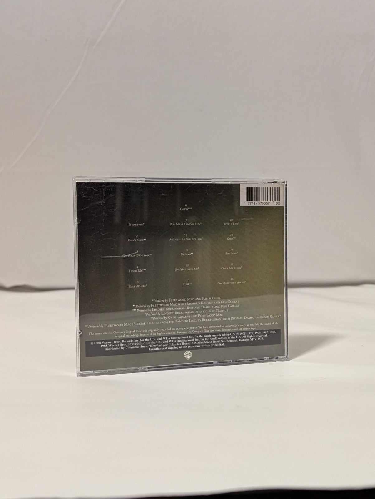 Fleetwood Mac - Greatest Hits CD  (1988)