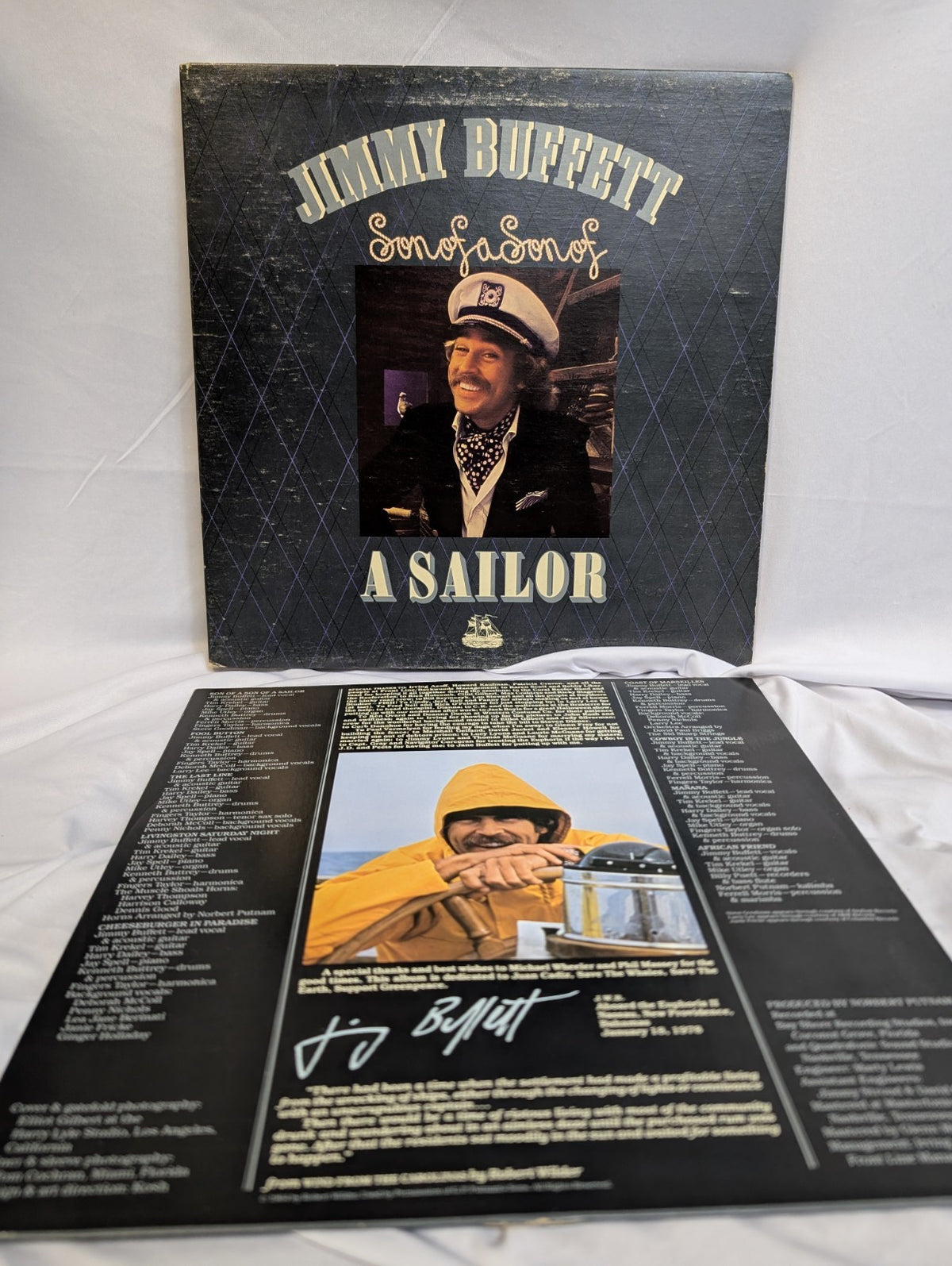 JIMMY BUFFET - SON OF A SAILOR OF A SAILOR - LP - ORANGE LABELS - #9022-1046