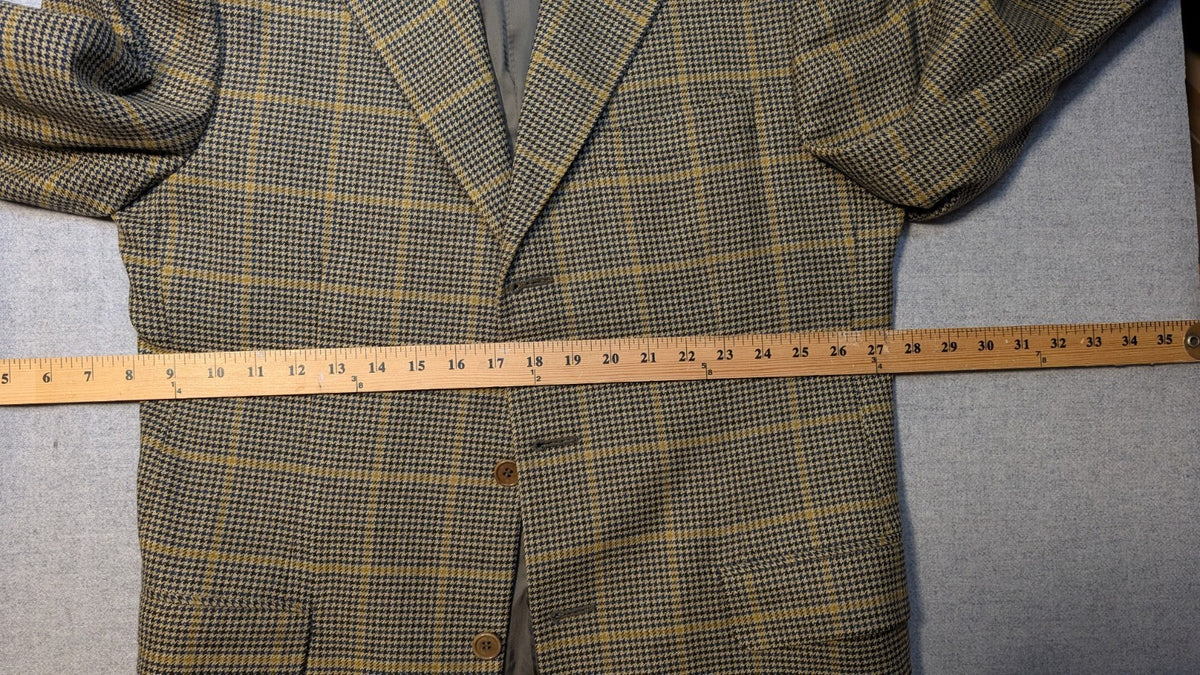 Holt Renfrew- Canali - Lana cashmere Jacket - Brown Plaid2