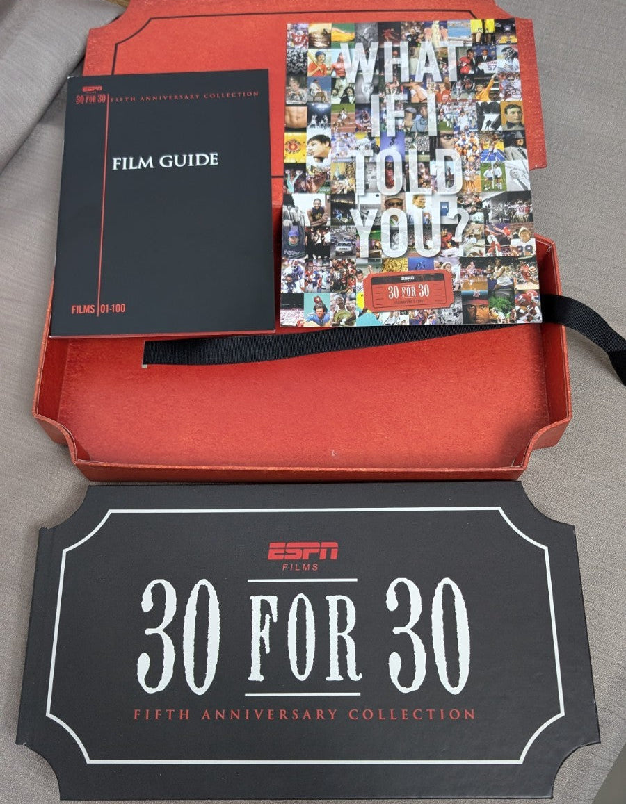 ESPN Films DVD 30 for 30 (Fifth Anniversary Collection) Like New