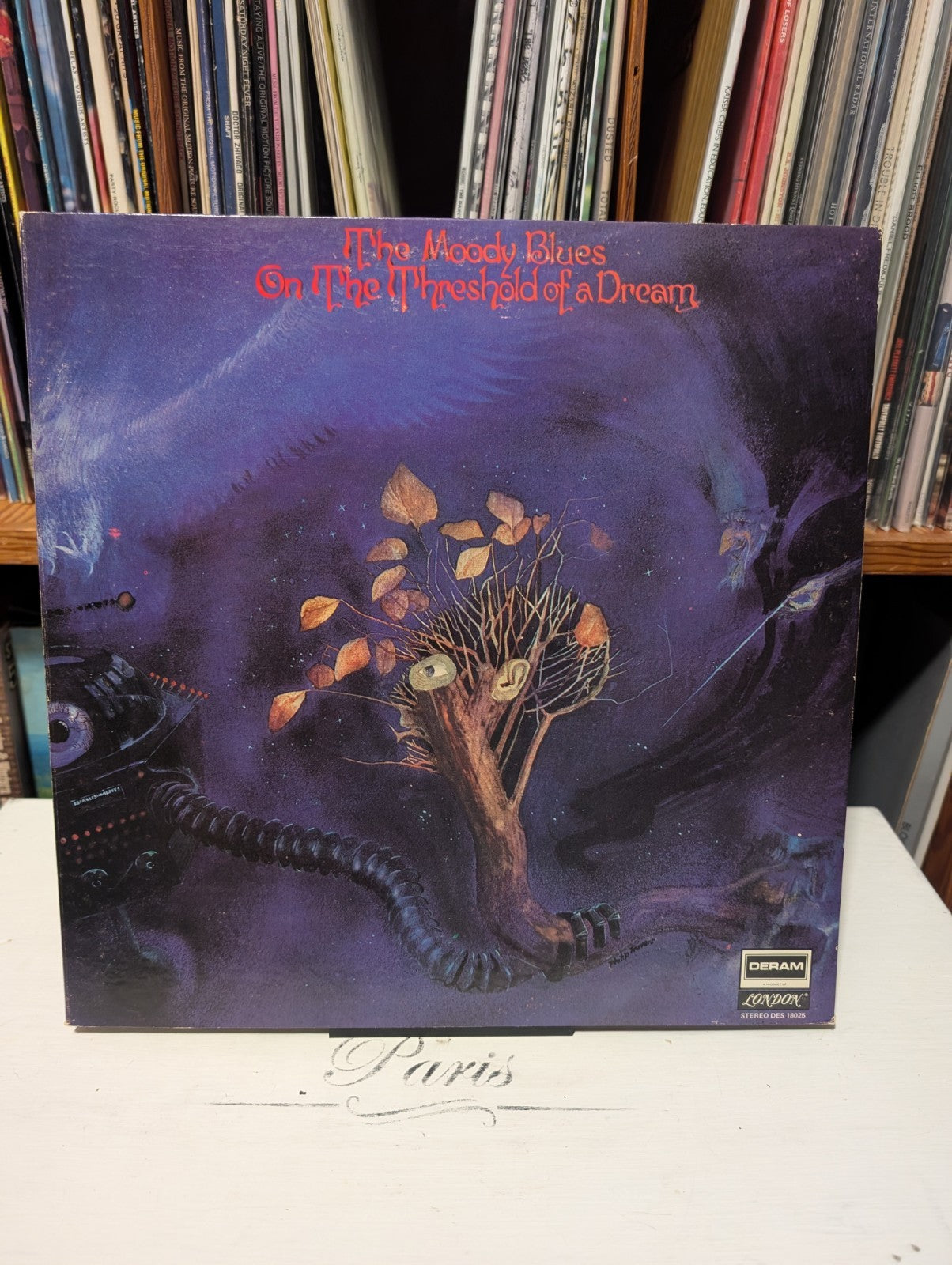 1969 THE MOODY BLUES   ON THE THRESHOLD OF A DREAM Deram DES 18025 Canada 0