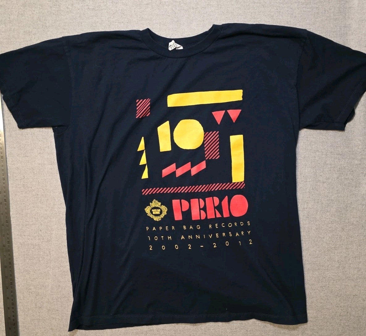 Paperbag Records 10th Anniversary Tshirt   Size XL0