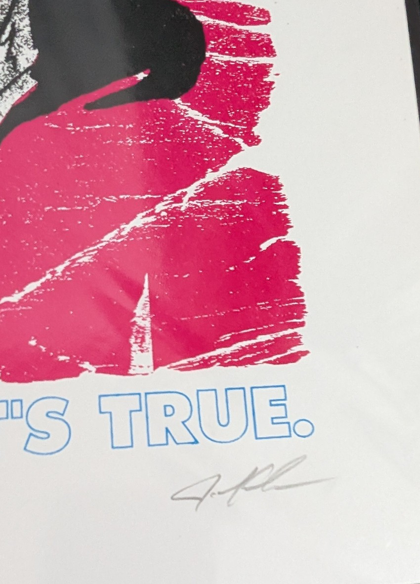 THE POLYPHONIC SPREE - YES ITS TRUE - 2013 SCREEN PRINT - #'D 35/50 