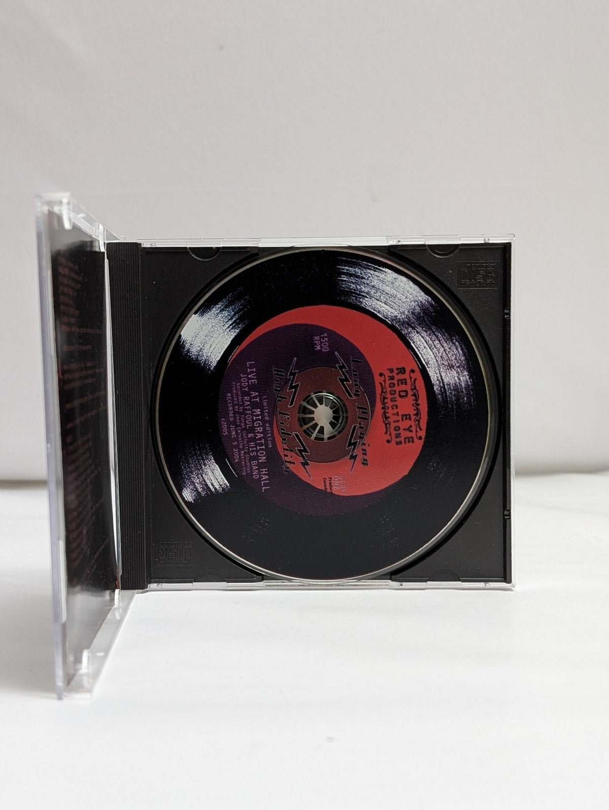 Jody Raffoul   Live at Migration Hall   CD  2004 2