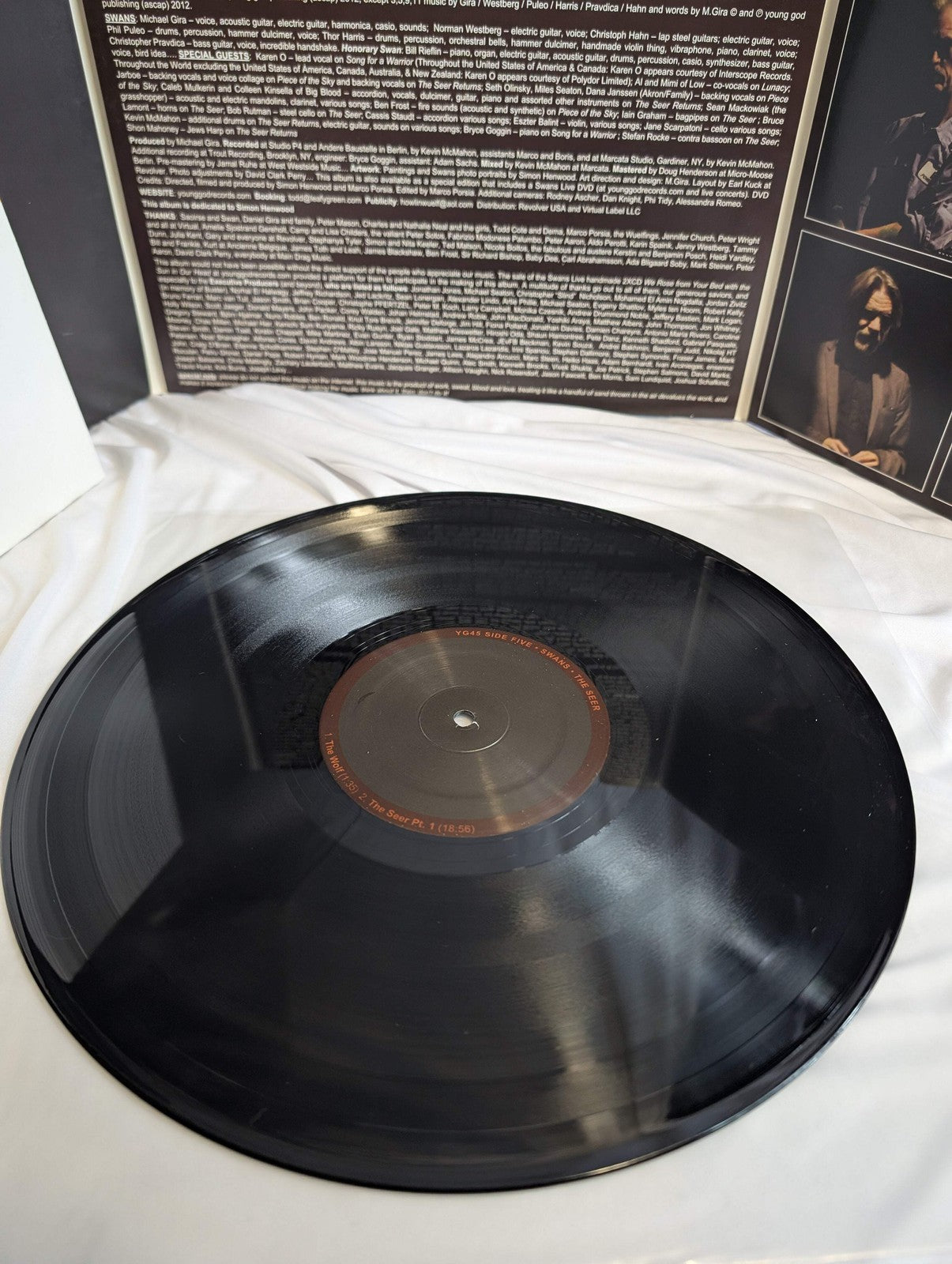 SWANS - THE SEER - 3XLP - 12" RECORDS - INC. OG POSTER