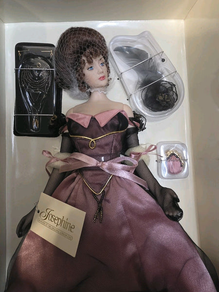 Franklin Mint Josephine Doll Lot - Memoirs Of The Original Gibson Girl+3 Outfits2